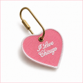 I Love Chicago Heart Keychain & Bag Charm