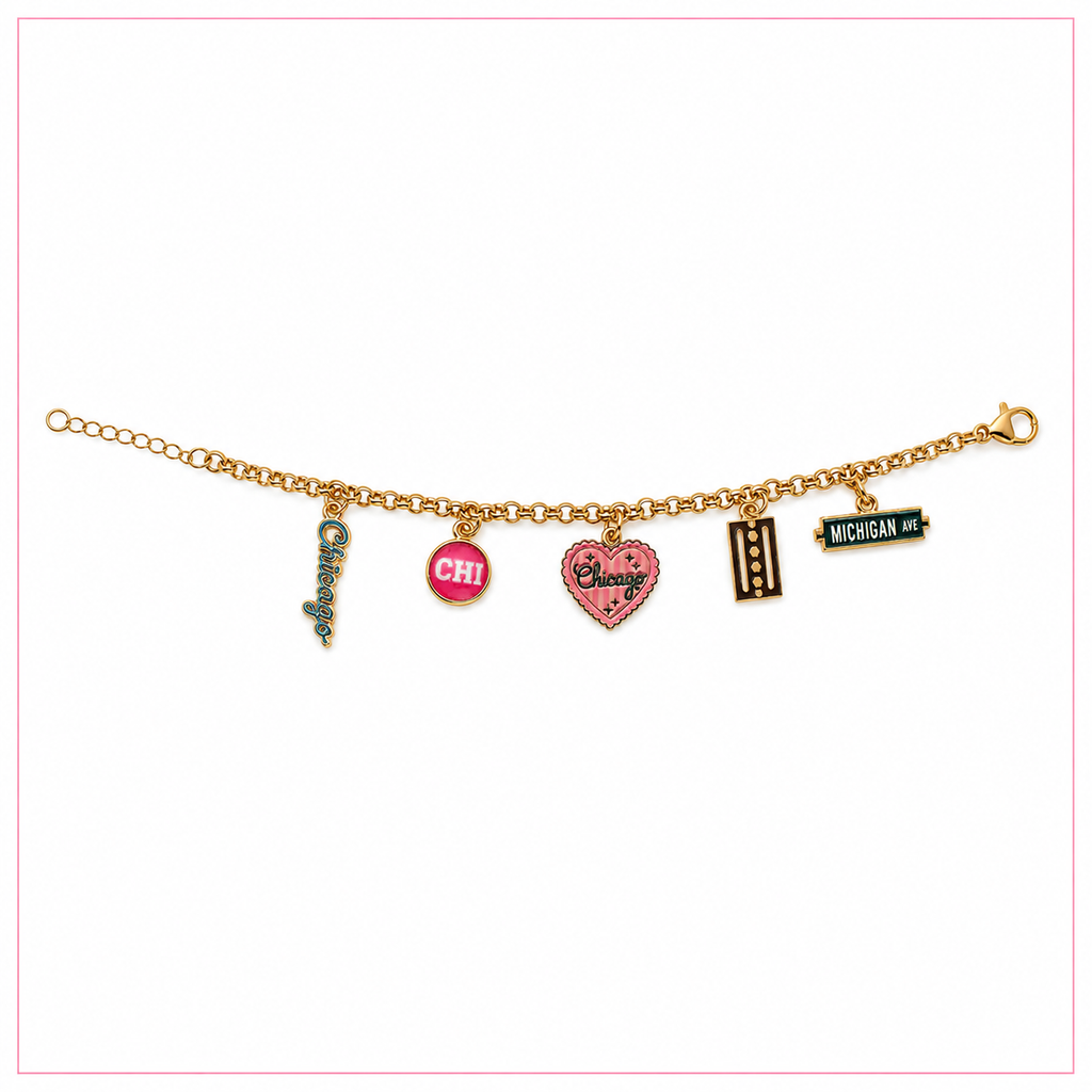Build Your Own Chicago Charm Bracelet