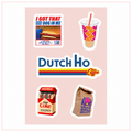 Snack Run Sticker Sheet