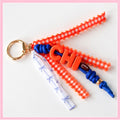 Chicago Game Day Ribbon Bag Charm