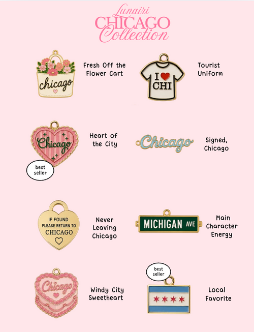 Build Your Own Chicago Charm Bracelet